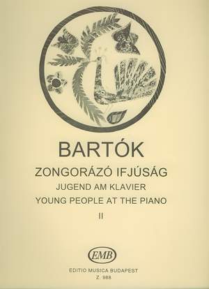 Bartok, Bela: Young People at the Piano Vol.2