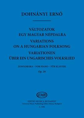 Dohnanyi, Erno: Variations on a Hungarian Folksong