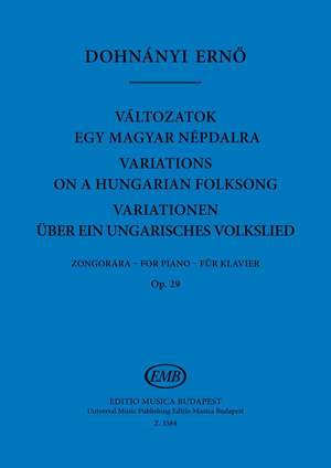 Dohnanyi, Erno: Variations on a Hungarian Folksong