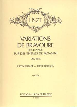 Liszt, Franz: Variations de bravoure