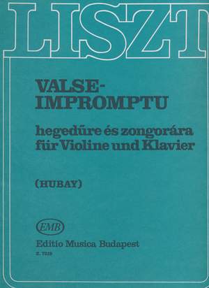 Liszt, Franz: Valse Impromptu