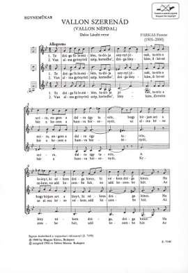 Farkas, Ferenc: Vallon szerenad / Hajnal nota