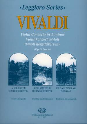 Vivaldi, Antonio: Violin Concerto in A minor (string orche