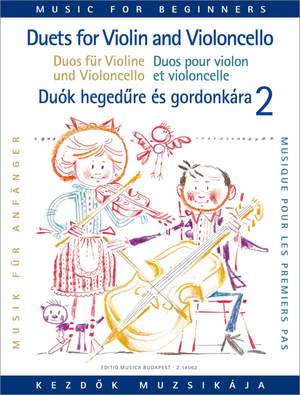 Pejtsik, Arpad: Violin & Cello Duos for Beginners Vol 2
