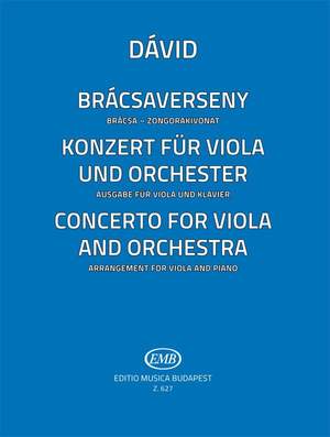 David, Gyula: Viola Concerto