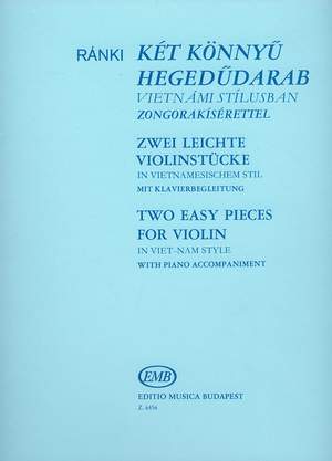 Ranki, Gyorgy: Two Easy Pieces for Violin