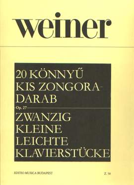 Weiner, Leo: Twenty Easy Little Piano Pieces