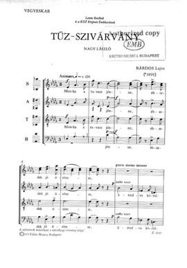Bardos, Lajos: Tuz-szivarvany