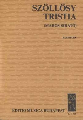 Szollosy, Andras: Tristia per archi