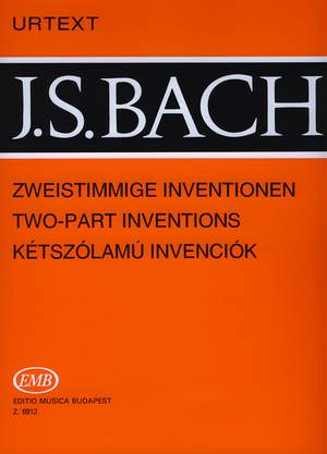 Bach, Johann Sebastian: Two-part Inventions