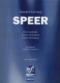 Speer, Daniel Georg: Two Sonatas