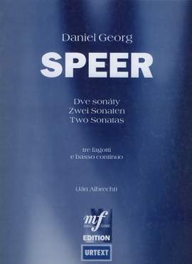 Speer, Daniel Georg: Two Sonatas