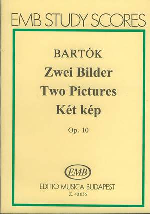 Bartok, Bela: Two Pictures (score)
