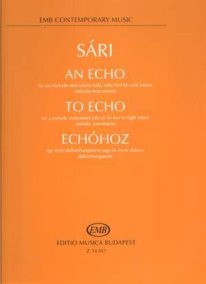 Sari, Jozsef: To Echo