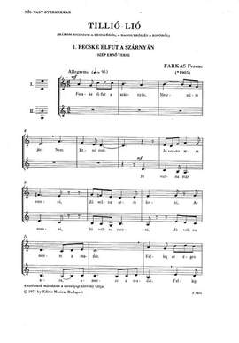 Farkas, Ferenc: Tillio-lio