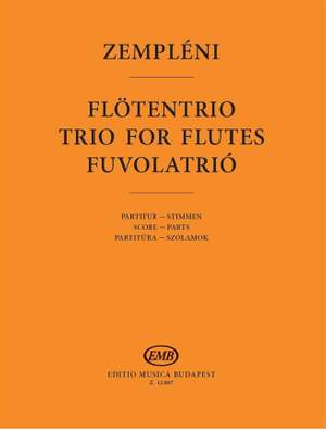 Zempleni, Laszlo: Trio for flutes