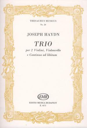 Haydn, Franz Joseph: Trio