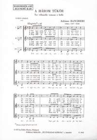 Banchieri, Adriano: Tre villanelle vezzose e belle