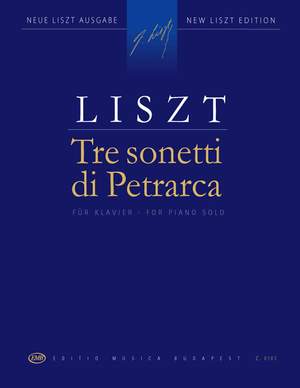 Liszt, Franz: Tre sonetti di Petrarca
