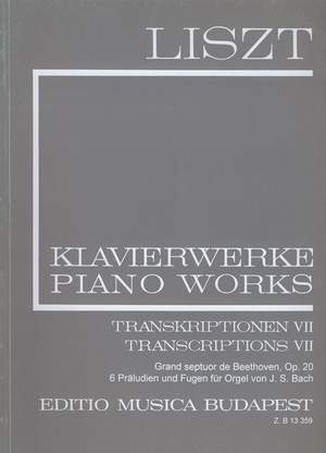 Liszt: Transcriptions VII (paperback)