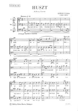 Kodaly, Zoltan: The Ruins