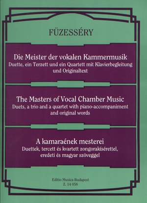 Various: The Masters of Vocal Chamber Music