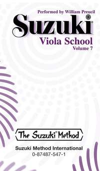 Suzuki Viola School Cassette, Volume 7