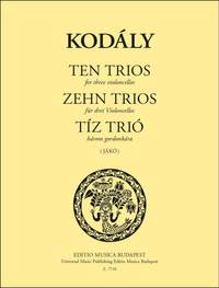 Kodaly, Zoltan: Ten Trios