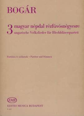 Three Hungarian Folksongs for brass quartet