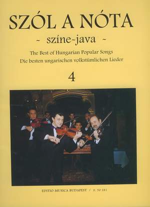 Various: Szol a nota szine-java 4 - 45 Hungarian