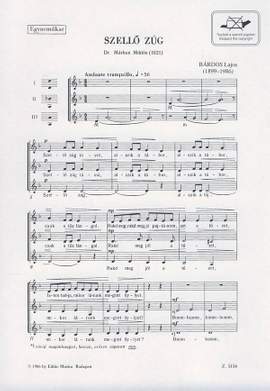 Bardos, Lajos: Szello zug