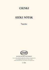 Csenki, Imre: Szeki notak