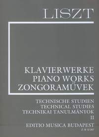 Liszt: Technical Studies II (paperback)
