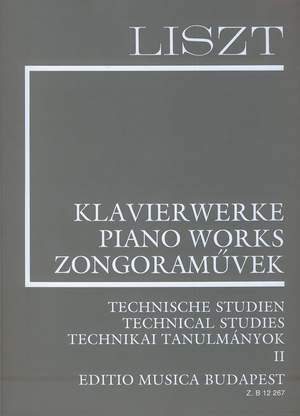 Liszt: Technical Studies II (paperback)