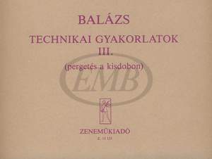 Balazs, Oszkar: Technical Studies