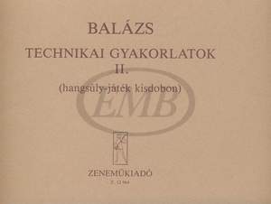 Balazs, Oszkar: Technical Studies