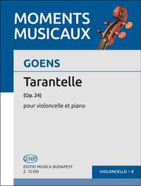 Goens, Daniel van: Tarantelle (cello and piano)