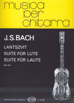 Bach, Johann Sebastian: Suite for lute, BWV 997