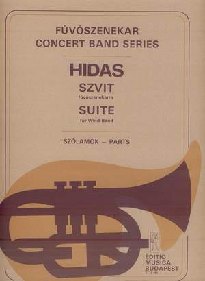 Hidas, Frigyes: Suite (wind band) (parts)