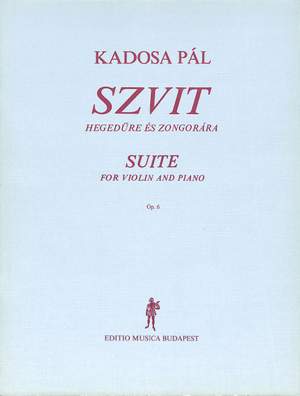 Kadosa, Pal: Suite