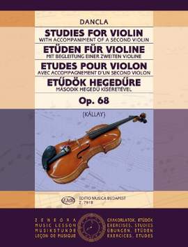 Dancla, Charles: Studies for Violin
