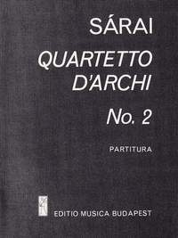 Sarai, Tibor: String Quartet No. 2