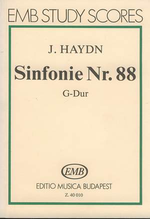 Haydn, Franz Joseph: Symphony No. 88 in G major (score)