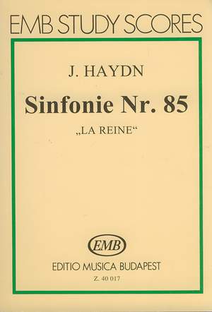 Haydn, Franz Joseph: Symphony No. 85 in B-flat major