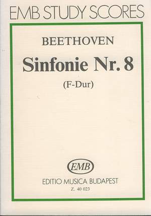 Beethoven, Ludwig van: Symphony No. 8 in F major (score)