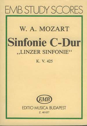 Mozart, Wolfgang Amadeus: Symphony in C major, K 425 (score)