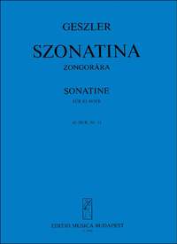 Geszler, Gyorgy: Sonatina in C major No.1 (piano)