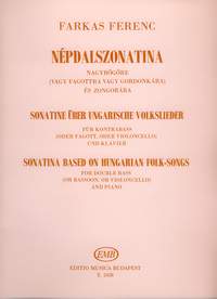 Farkas, Ferenc: Sonatina Based on Hungarian Folksongs