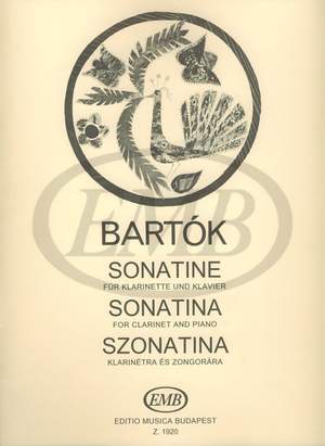 Bartok, Bela: Sonatina (clarinet and piano)
