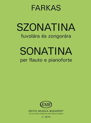 Farkas, Ferenc: Sonatina (flute and piano)